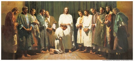 موهبة الألسنة الجديدة بين الموعد الإلَهي و الأفكار البشريَّة بقلم الأخ / رشاد ولسن Jesus-christ-apostles-mormon-2