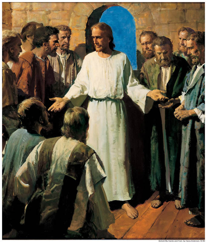 موهبة الألسنة الجديدة بين الموعد الإلَهي و الأفكار البشريَّة بقلم الأخ / رشاد ولسن Jesus-wounds-apostles-mormon