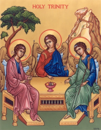   الباب الأوَّل : المقدمة مع الوجود الإلهي الثالوثي الواحد بقلم الأخ / رشاد ولسن Trinity-icon